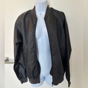 PrettyLittleThing Charcoal Bomber Jacket